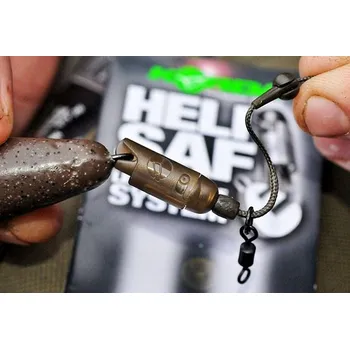 Korda závěsky na olovo Heli Safe System Barva: Zelená