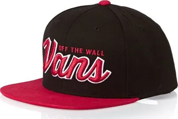Kšiltovka Vans Wilmington snapback black/racing red