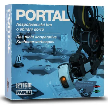 Desková hra Cryptozoic PORTAL nespolečenská hra o sbírání dortů