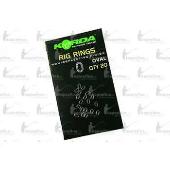 Korda kroužky Rig Ring Oval