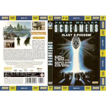 DVD film Screamers - Hlasy z podzemí DVD