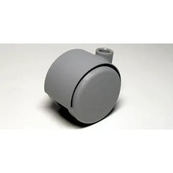 Nábytkové kování Nábytkové kolečko typu A, celoplastové, průměr 40, šedé