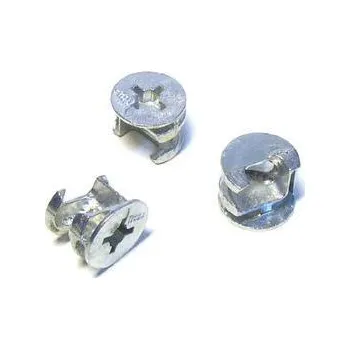 Nábytkové kování Excentr, 11,9x15 mm, zinek