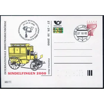 Poštovní známka Česká pošta (2000) CDV 41 O - P 64 - Sindelfingen 2000 - razítko