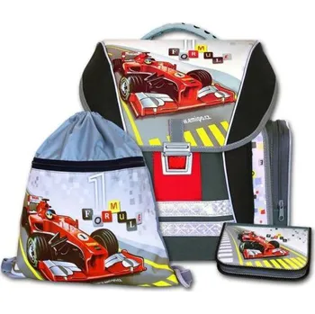 Set školních potřeb Emipo batohový set Formule racing