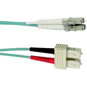 Síťový kabel LC-SC-1-M54DL Optický propojovací kabel LC-SC duplex MM 50/125um OM4 1m