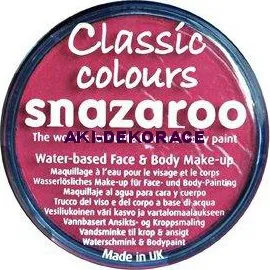Speciální výtvarná barva Snazaroo Barva na obličej růžová 18 ml