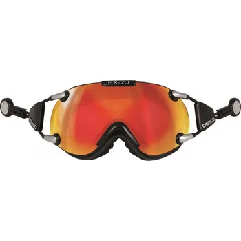 Sjezdové lyžování Casco FX-70 Carbonic černá/oranžová