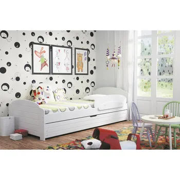 Dětská postel BMS GROUP Lili 200 x 90 cm bílá/bílá