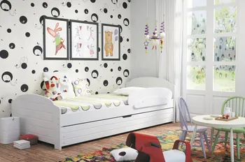 Dětská postel BMS Group Lili 200 x 90 cm bílá/bílá