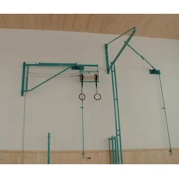 Gymnastický kruh Otočný mechanismus DOR-SPORT ke kruhům s mechanickou převodovkou