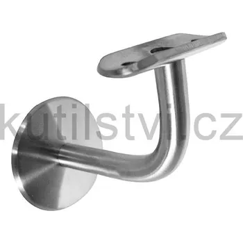 Zábradlí Nerezový držák madla - ukotven pomocí závitové tyče M8