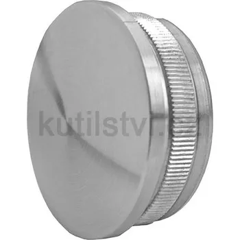 Zábradlí Koncovka nerezového madla - narážecí plochá