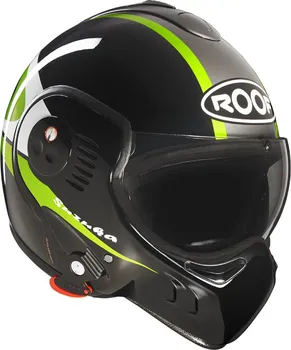 Helma na motorku Roof Boxer V8 Suzuka černá/zelená 