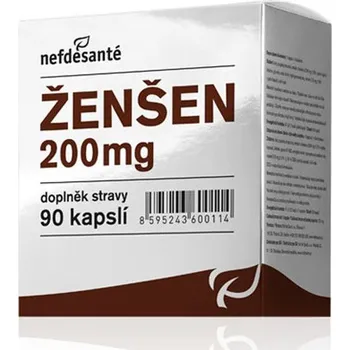 Přírodní produkt Nefdesanté Ženšen 200 mg 60 cps.