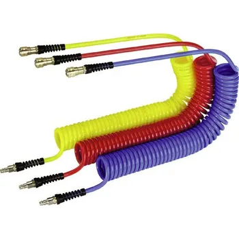 Plynová hadice MODY PUB9136ES spirálová hadice SPECIÁL 9/13mm, 6m, modrá, s rychlospojkami (ABAC)