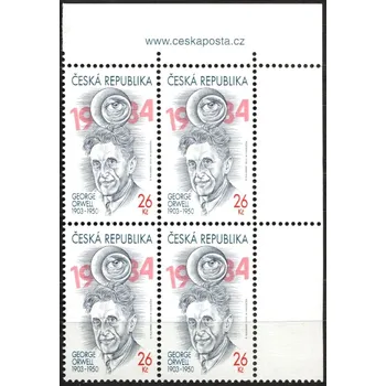 Poštovní známka Česká pošta (2013) č. 760 ** - Česká republika - 4-bl - Osobnosti George Orwell