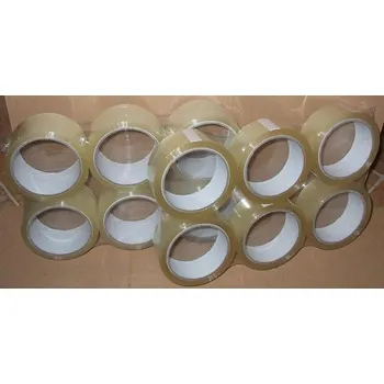 Lepící páska PP průhledná - 75mm/66m