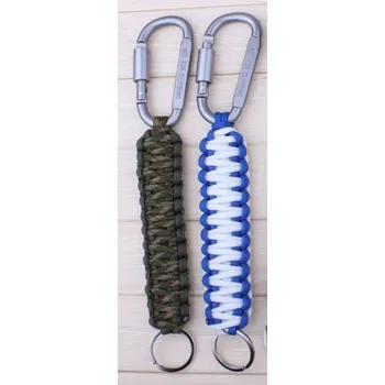 Přívěsek Přívěsek z padákové šňůry Parachute Cord - modro-bílý