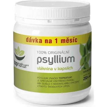 Topnatur Psyllium kapsle Přírodní produkt Topnatur Psyllium kapsle