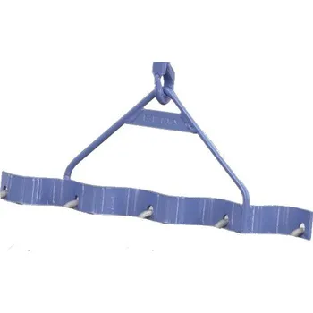 Konzole pro 5 závěsných háků k lešenářským stavebním vrátkům, GEDA 1827