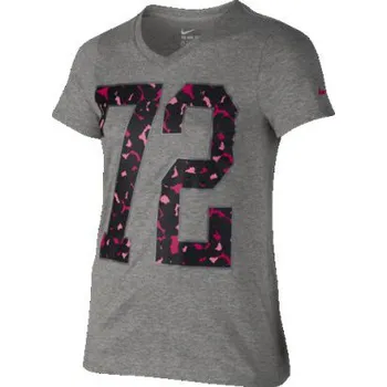 Nike Number 72 V-Neck šedé