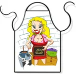 Zástěra odkrývací Co dnes bude?