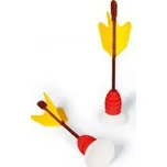 Scratch Dětské šipky se samolepkami indiáni 