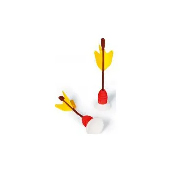 Šipka Scratch Dětské šipky se samolepkami indiáni 