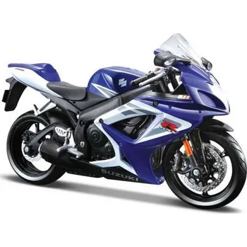 autíčko Maisto Suzuki GSX-R1000 1:12 modrá 