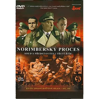 DVD film Norimberský proces-soud s představiteli Třetí říše - DVD
