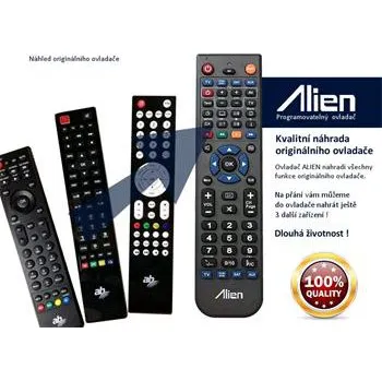 Dálkový ovladač Dálkový ovladač ALIEN AB IPBOX 420 S - náhrada