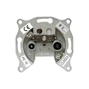 Elektrická zásuvka Transmedia Zásuvka TV+R FD-1S koncová (bez víčka)