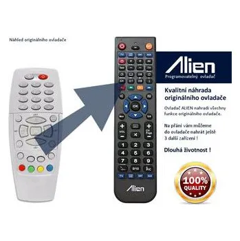 Dálkový ovladač Dálkový ovladač ALIEN Dreambox 500 HD - náhrada
