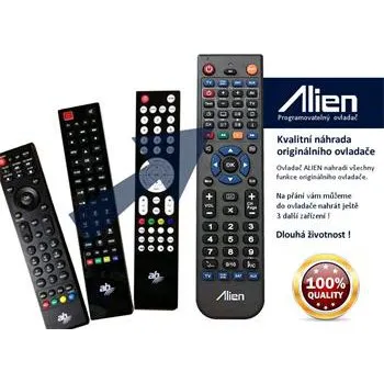 Dálkový ovladač Dálkový ovladač ALIEN AB CryptoBox 500 mini HD, 500 HD, 550 HD - náhrada
