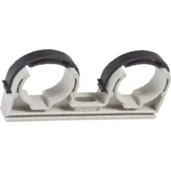 Vodovodní potrubí Geos agt PPR dvojpříchytka se sponou průměr 32mm PPR663232