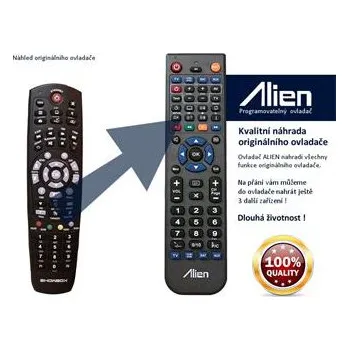 Dálkový ovladač Dálkový ovladač ALIEN Showbox S 200, 300, 301, 500, 600, 700