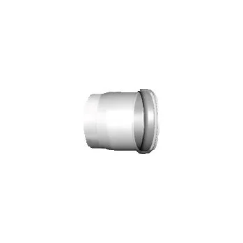 Kouřovod ALMEVA - STARR zátka s hrdlem, průměr 60 mm, černé PBEN05