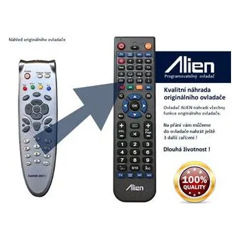 Dálkový ovladač Dálkový ovladač ALIEN Homecast S 3000 CR, CICR, CI, FTA - náhrada