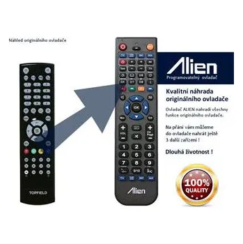 Dálkový ovladač Dálkový ovladač ALIEN Topfield TF 5000, 5010 PVR