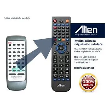 Dálkový ovladač Dálkový ovladač ALIEN Panasonic N2QAGB000001