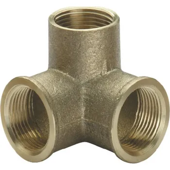 Vodovodní potrubí Geos agt Třícestné rohové připojení DN 15 - 1/2" 3226DN15