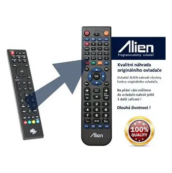 Elektronika Dálkový ovladač ALIEN AB CryptoBox 600, 650, 652 HD - náhrada