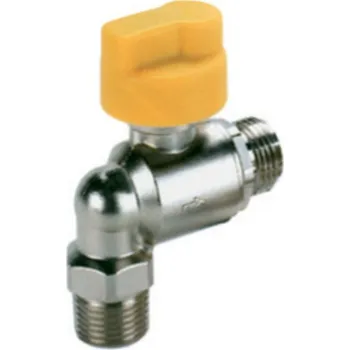 Vodovodní potrubí Geos agt Bezpečnostní kohout rohový pro plyn - DN 15 65152