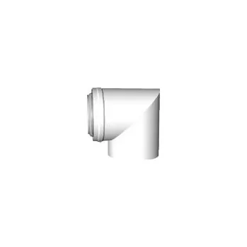 Kouřovod ALMEVA - LIK koleno 87° (krátké) průměr 80/125 mm LPBKK8