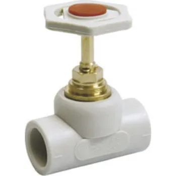 Vodovodní potrubí Geos agt PPR plastový ventil přímý průměr 25x25mm PPR462525