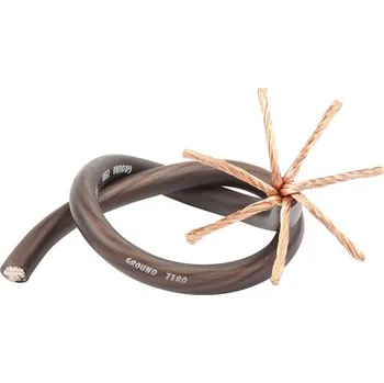 Napájecí kabel Napájecí kabel 20mm2-barva černá - Ground Zero