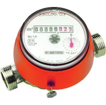 Průtokoměr Geos agt Vodoměr s osmimístným počítadlem suchoběžný s antimagnetickou úpravou GSDM8/TV 1/2" GSDM8-ITV1.2