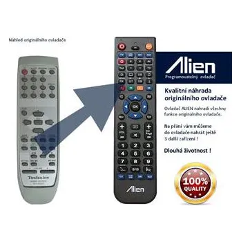 Dálkový ovladač Dálkový ovladač ALIEN Panasonic EUR7702070