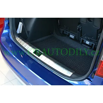 Lišta karosérie Škoda Yeti-Kryt vnitřní hrany kufru nerez chrom Omtec